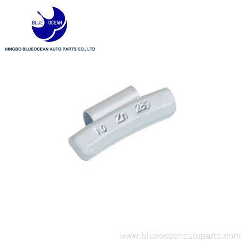 zn casting adhesive wheel weights clip for car